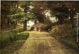Theodore Clement Steele Canvas Paintings - An Indiana Road